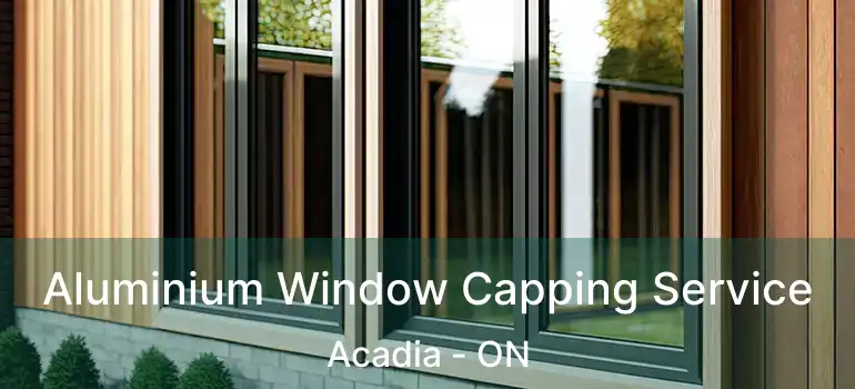 Aluminium Window Capping Service Acadia - ON