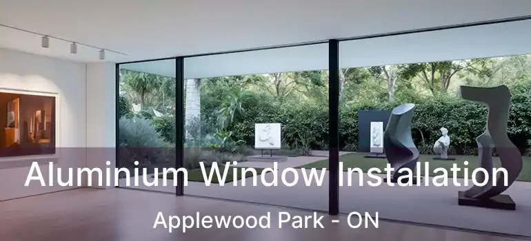 Aluminium Window Installation Applewood Park - ON