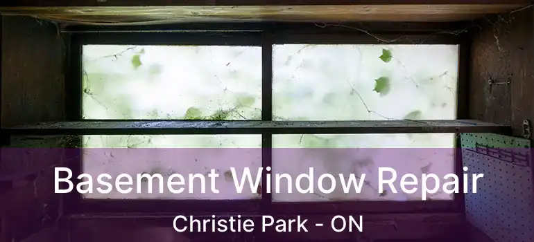 Basement Window Repair Christie Park - ON