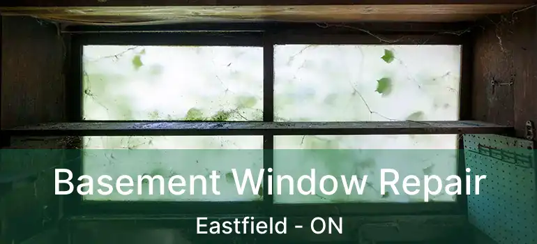 Basement Window Repair Eastfield - ON