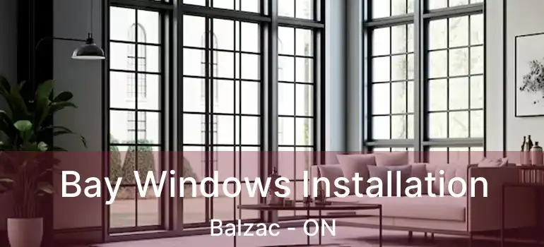 Bay Windows Installation Balzac - ON