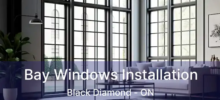 Bay Windows Installation Black Diamond - ON
