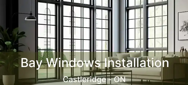Bay Windows Installation Castleridge - ON