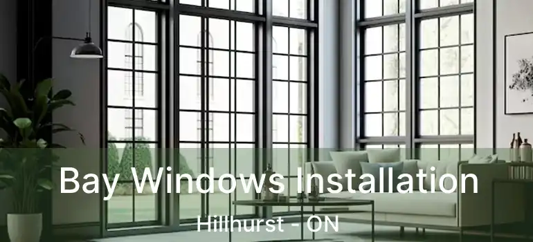 Bay Windows Installation Hillhurst - ON