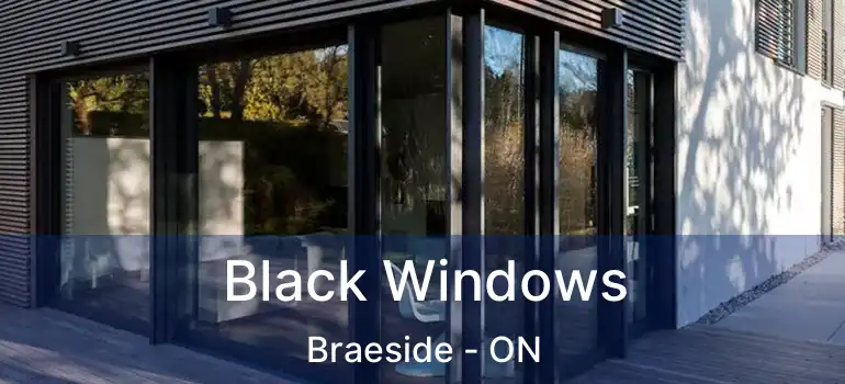 Black Windows Braeside - ON