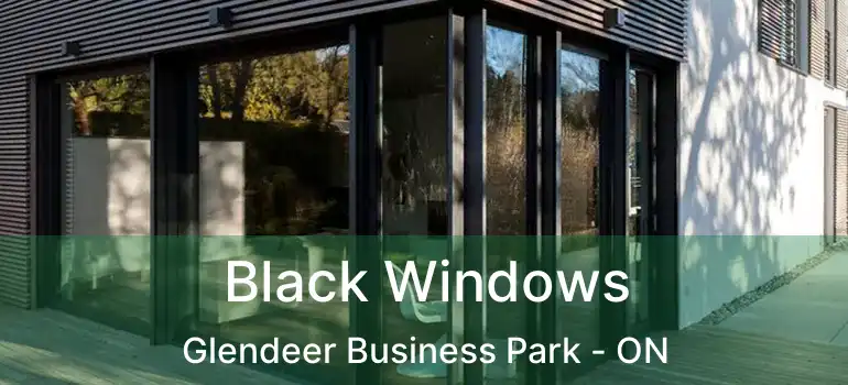 Black Windows Glendeer Business Park - ON