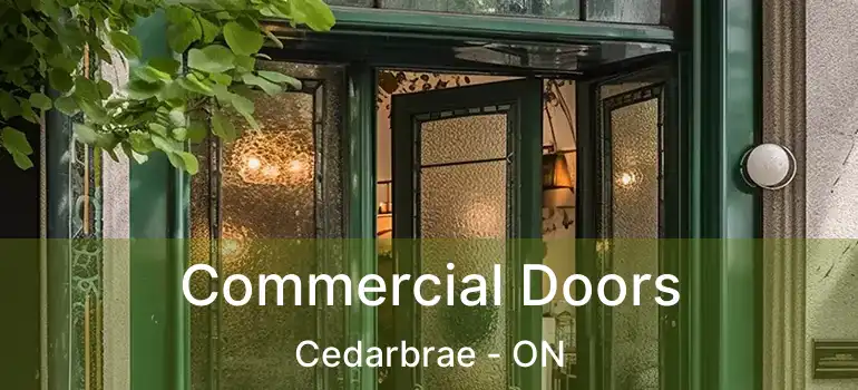 Commercial Doors Cedarbrae - ON