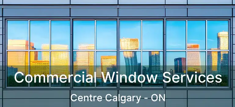 Commercial Window Services Centre Calgary - ON