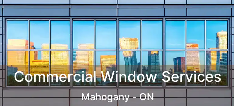 Commercial Window Services Mahogany - ON