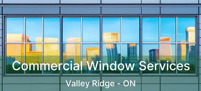 Commercial Window Services Valley Ridge - ON