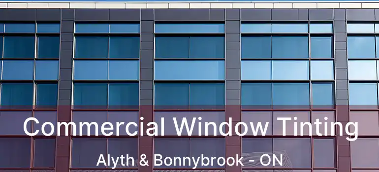 Commercial Window Tinting Alyth & Bonnybrook - ON