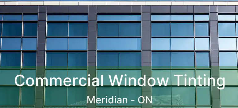 Commercial Window Tinting Meridian - ON