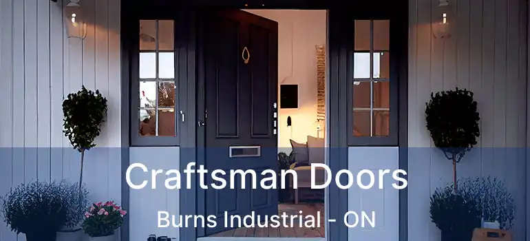 Craftsman Doors Burns Industrial - ON