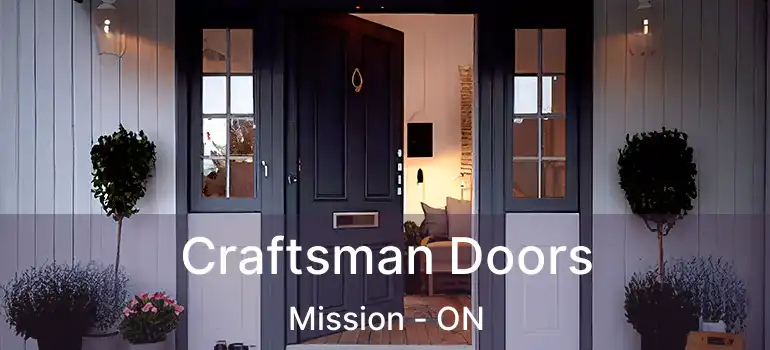 Craftsman Doors Mission - ON