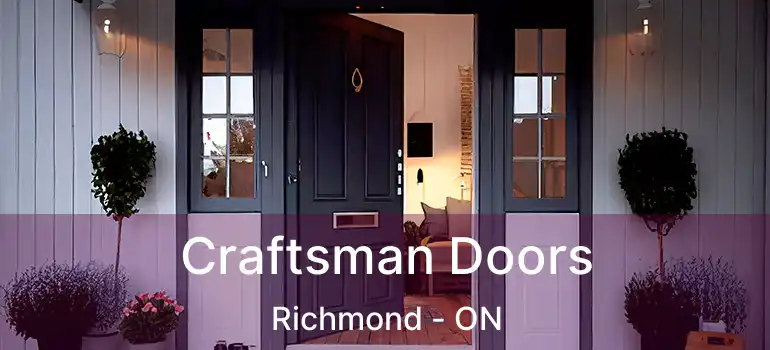 Craftsman Doors Richmond - ON