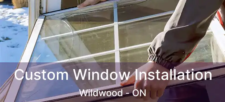 Custom Window Installation Wildwood - ON
