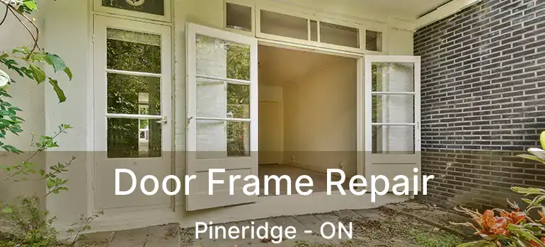 Door Frame Repair Pineridge - ON