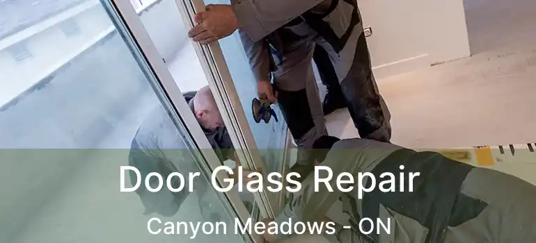 Door Glass Repair Canyon Meadows - ON