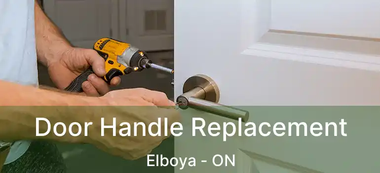 Door Handle Replacement Elboya - ON