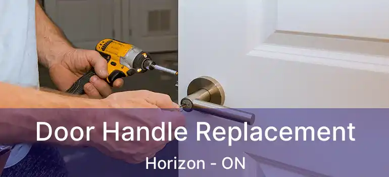 Door Handle Replacement Horizon - ON