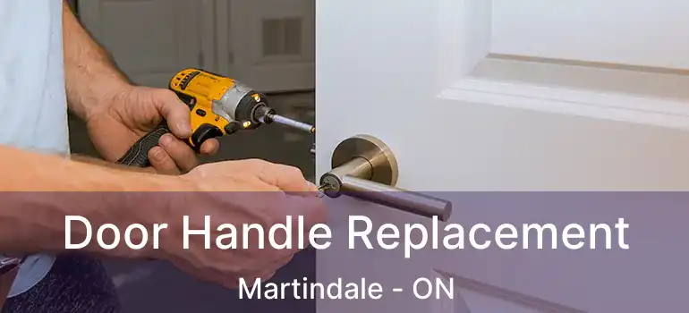 Door Handle Replacement Martindale - ON