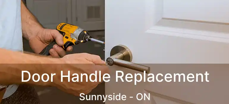 Door Handle Replacement Sunnyside - ON