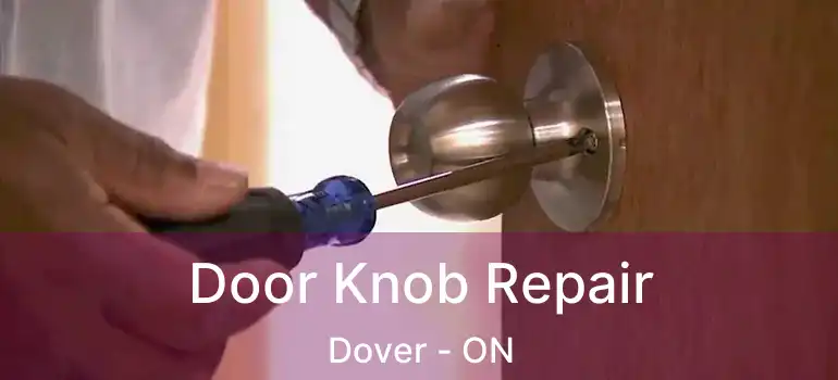 Door Knob Repair Dover - ON