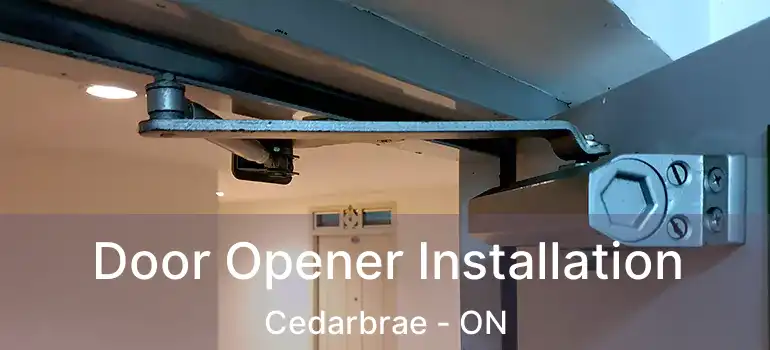 Door Opener Installation Cedarbrae - ON