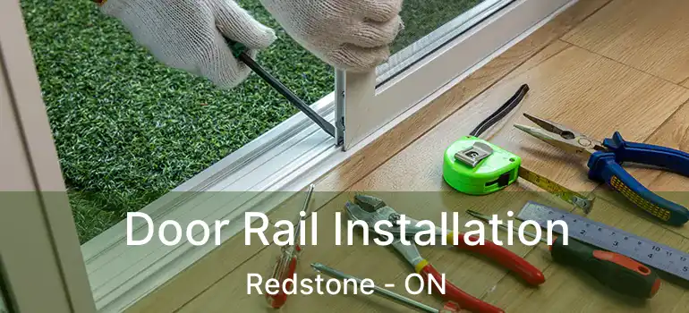 Door Rail Installation Redstone - ON