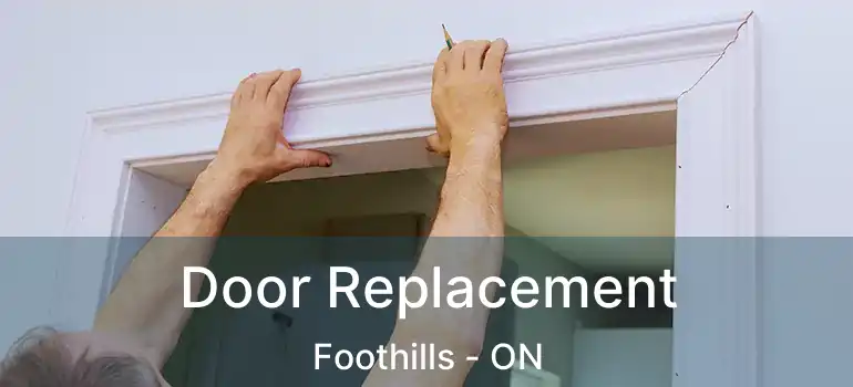 Door Replacement Foothills - ON