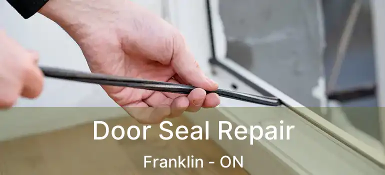 Door Seal Repair Franklin - ON