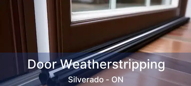 Door Weatherstripping Silverado - ON