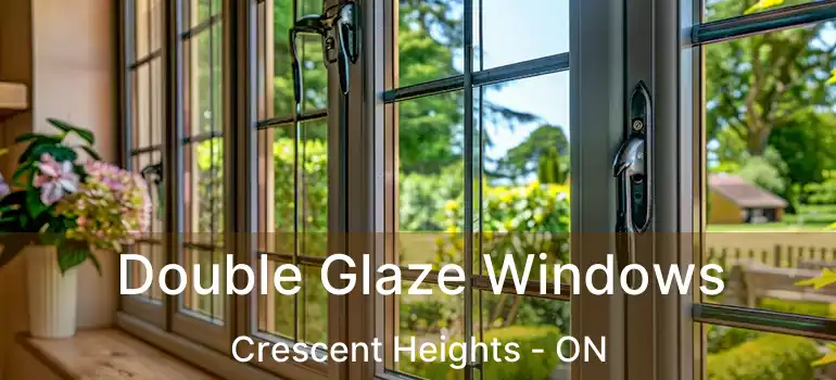Double Glaze Windows Crescent Heights - ON