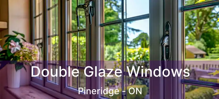 Double Glaze Windows Pineridge - ON