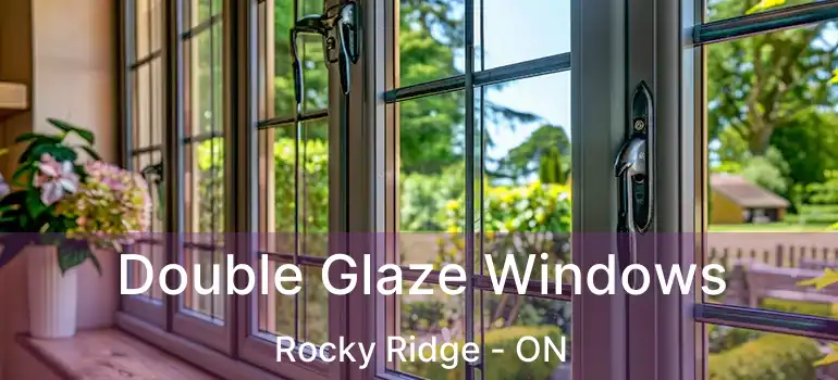 Double Glaze Windows Rocky Ridge - ON
