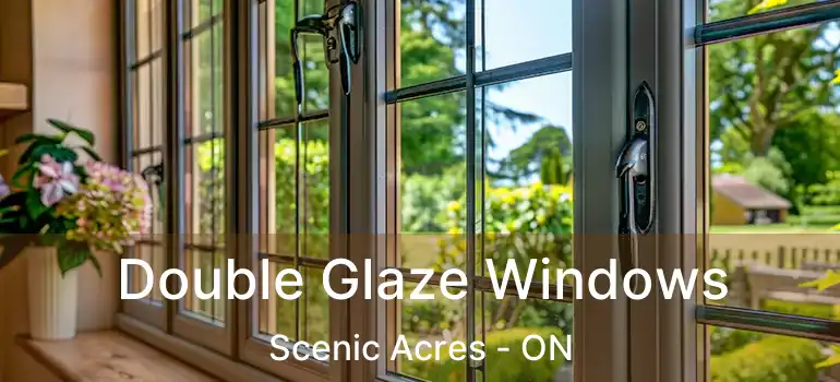 Double Glaze Windows Scenic Acres - ON