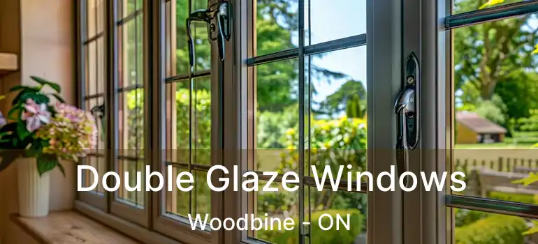 Double Glaze Windows Woodbine - ON