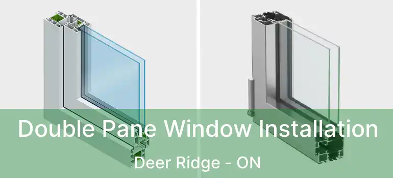 Double Pane Window Installation Deer Ridge - ON