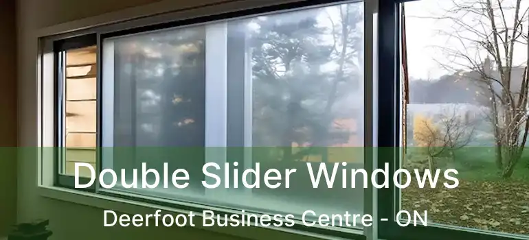 Double Slider Windows Deerfoot Business Centre - ON