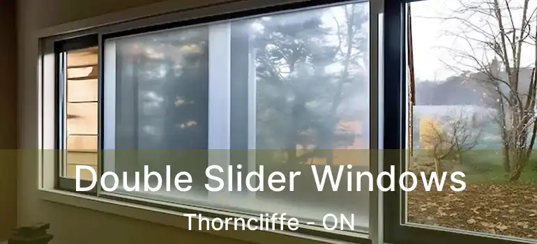Double Slider Windows Thorncliffe - ON