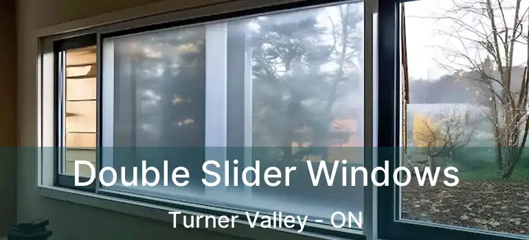 Double Slider Windows Turner Valley - ON