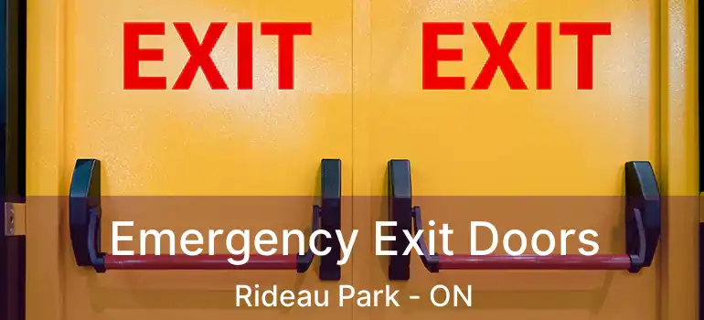 Emergency Exit Doors Rideau Park - ON
