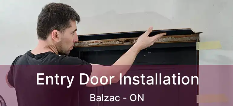 Entry Door Installation Balzac - ON