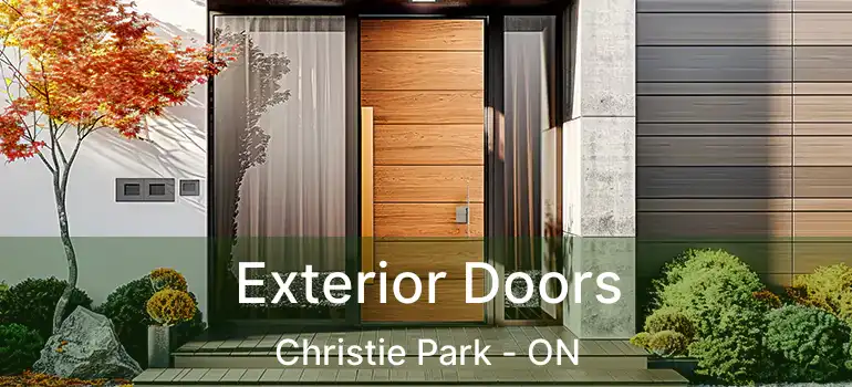 Exterior Doors Christie Park - ON