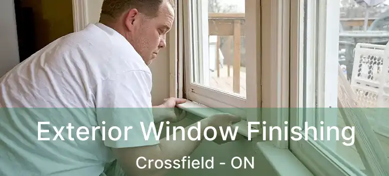 Exterior Window Finishing Crossfield - ON