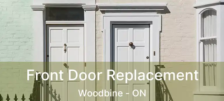 Front Door Replacement Woodbine - ON