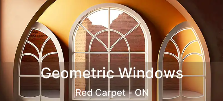 Geometric Windows Red Carpet - ON