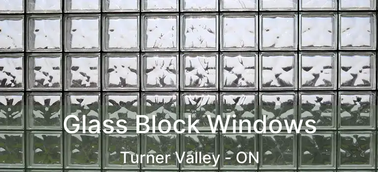 Glass Block Windows Turner Valley - ON