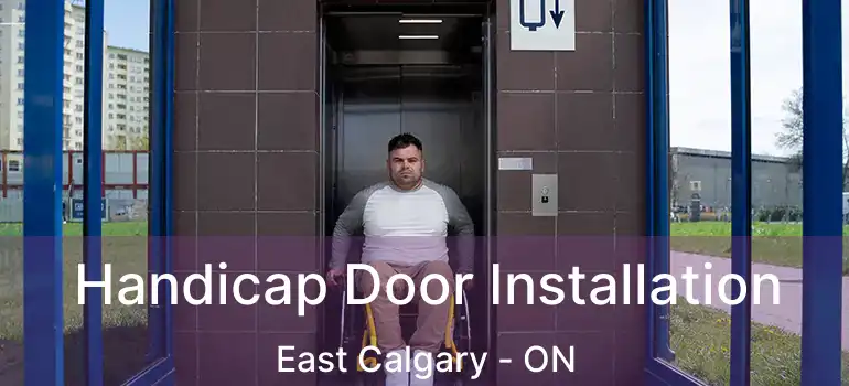 Handicap Door Installation East Calgary - ON
