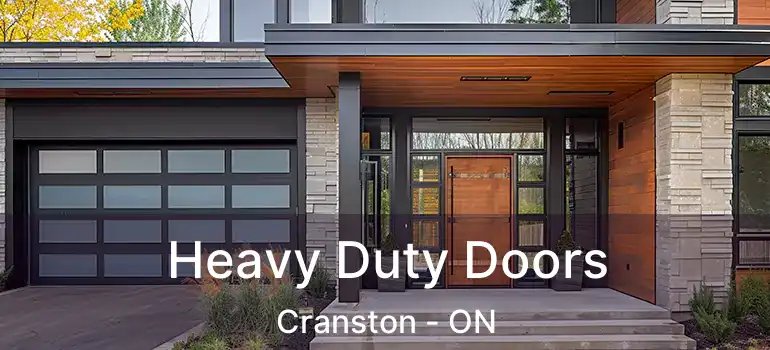 Heavy Duty Doors Cranston - ON